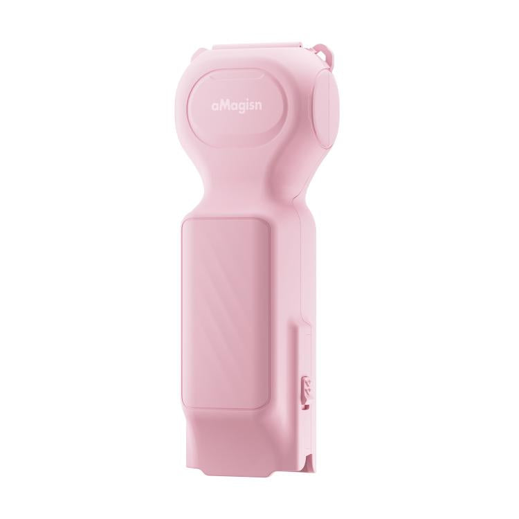 For DJI Osmo Pocket 4/3 aMagisn Mini Hard Shell Protective Case Double-Sided Gimbal & Screen Protector, Mini Black, Mini Yellow, Mini Pink