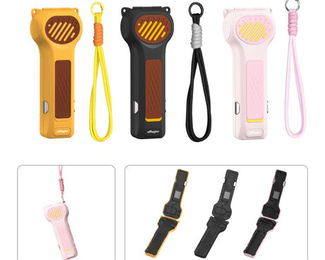 For DJI Osmo Pocket 4P aMagisn Full Wrap Hard Shell Storage Box Carrying Case, Full Wrap Black, Full Wrap Yellow, Full Wrap Pink