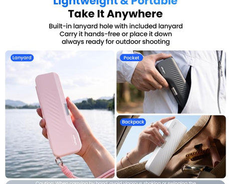 For Insta360 Luna Ultra aMagisn Full Wrap Hard Shell Storage Box Carrying Case