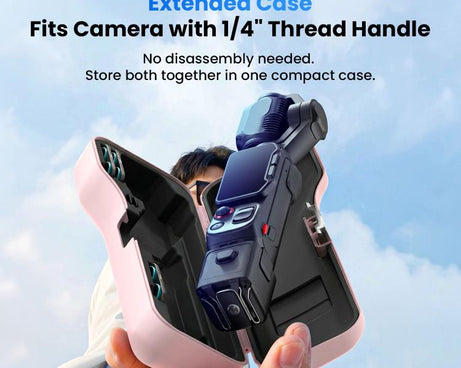 For Insta360 Luna Ultra aMagisn Full Wrap Hard Shell Storage Box Carrying Case