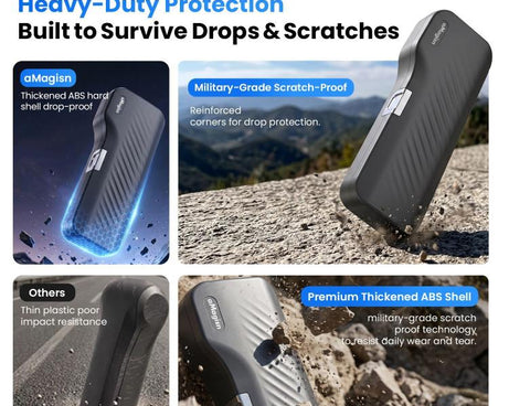 For Insta360 Luna Ultra aMagisn Full Wrap Hard Shell Storage Box Carrying Case