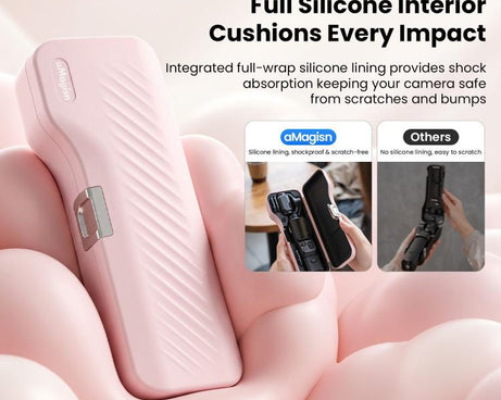 For Insta360 Luna Ultra aMagisn Full Wrap Hard Shell Storage Box Carrying Case