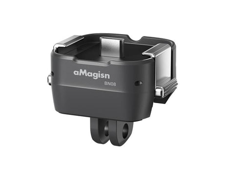 For Insta360 Luna Ultra aMagisn Dual-Interface Quick Release Adapter Mount, Standard Version Black, Standard Version White, Charging Version Black, Charging Version White