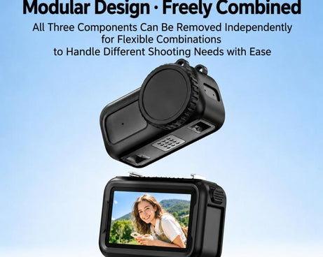 For DJI Osmo Nano Flymile Lens Battery Compartment Silicone Dust-Proof Cover