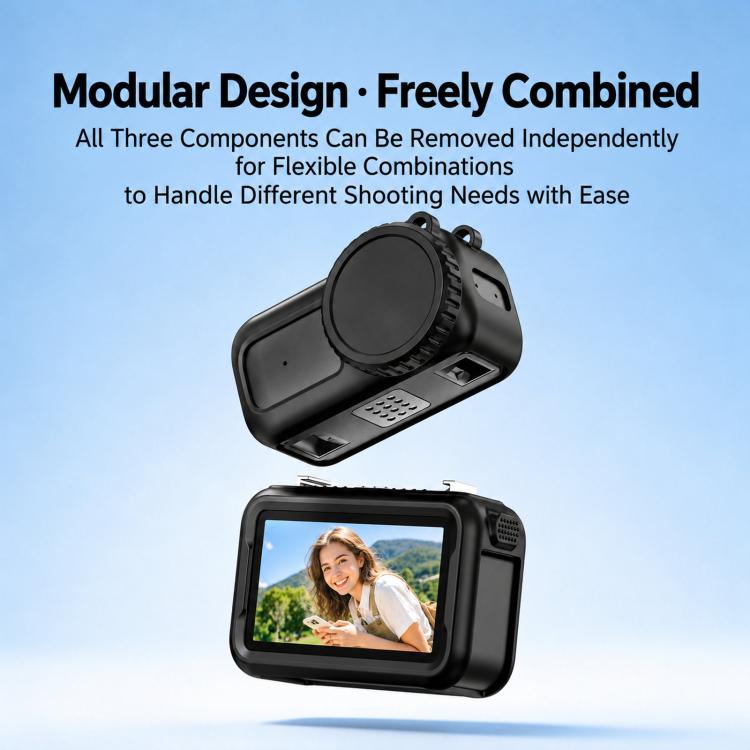 For DJI Osmo Nano Flymile Lens Battery Compartment Silicone Dust-Proof Cover