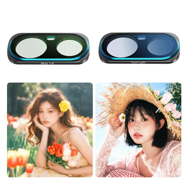 For Insta360 Luna Ultra AMagisn Magnetic Lens Filter, Wide-Angle Lens, Mist 1/4+Cool Night, VND-CPL+Mist 1/4+VND2-32, VND-CPL+Mist 1/4+VND2-32+Star, VND-CPL+Mist 1/4+VND2-32+Night
