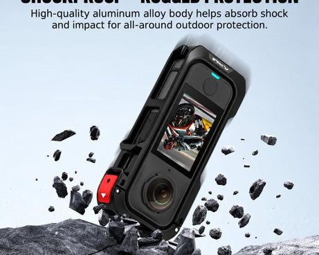 For Insta360 X4 Air Flymile Action Camera Protective Expansion Cage