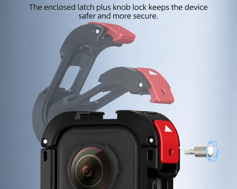 For Insta360 X4 Air Flymile Action Camera Protective Expansion Cage