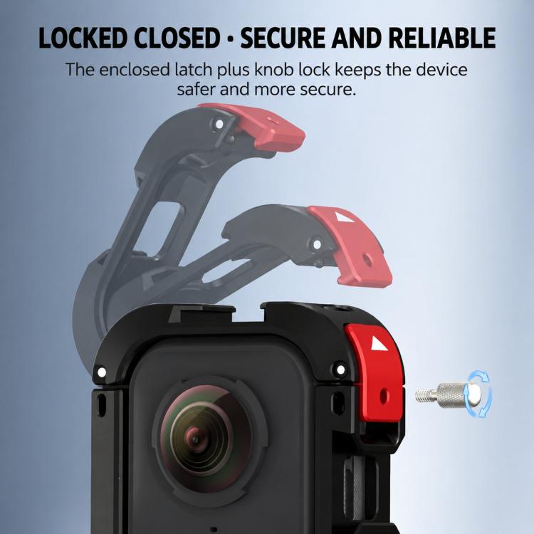 For Insta360 X4 Air Flymile Action Camera Protective Expansion Cage