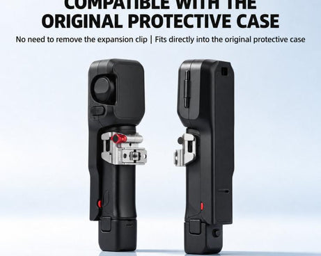 For Insta360 Luna Pro BRDRC Expansion Frame With Cold Shoe Mount