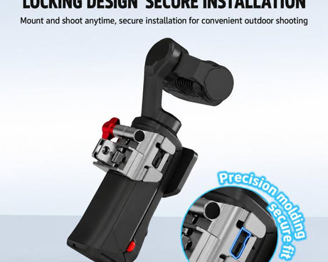 For Insta360 Luna Pro BRDRC Expansion Frame With Cold Shoe Mount