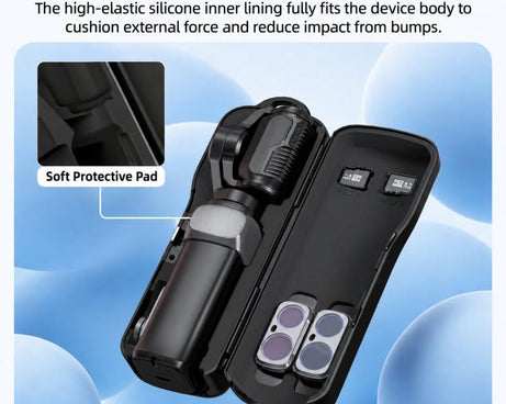 For Insta360 Luna Ultra BRDRC Screen Protection Filter Storage Case