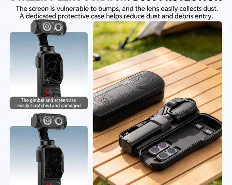 For Insta360 Luna Ultra BRDRC Screen Protection Filter Storage Case