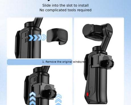 For Insta360 Luna Pro / Ultra BRDRC Multifunctional Clip-On Expansion Frame