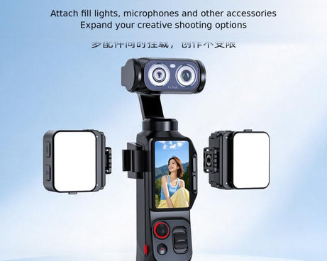 For Insta360 Luna Pro / Ultra BRDRC Multifunctional Clip-On Expansion Frame