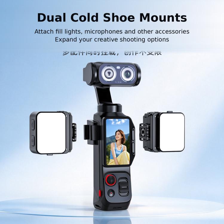 For Insta360 Luna Pro / Ultra BRDRC Multifunctional Clip-On Expansion Frame