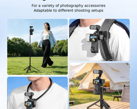 For Insta360 Luna Pro / Ultra BRDRC Multifunctional Clip-On Expansion Frame