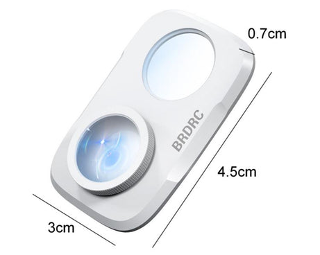 For DJI Osmo Pocket 4P BRDRC 108° Field Of View Wide-angle Lens External Filter