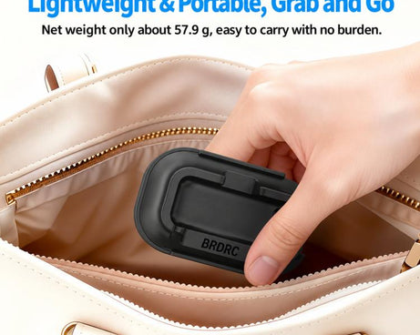BRDRC Car Split-Design Base Adhesive Anti-Slip Mount for DJI Osmo 360 I / II