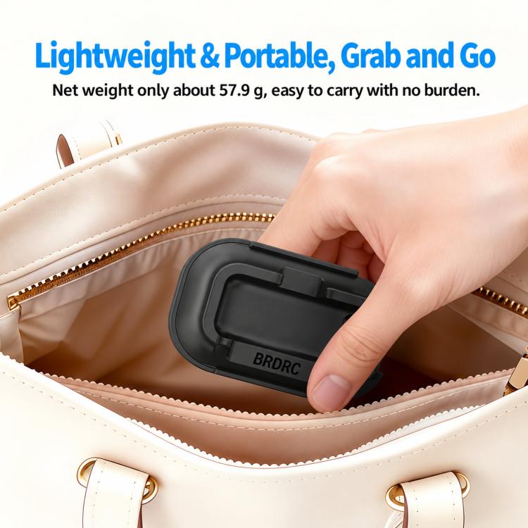 BRDRC Car Split-Design Base Adhesive Anti-Slip Mount for DJI Osmo 360 I / II