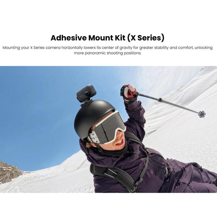 For Insta360 X Series Original Adhesive Mount Kit, Adhesive Mount Kit