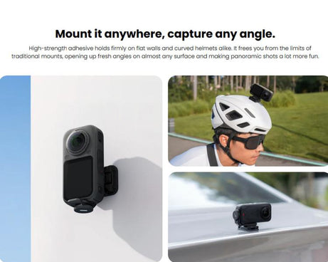 For Insta360 X Series Original Adhesive Mount Kit, Adhesive Mount Kit