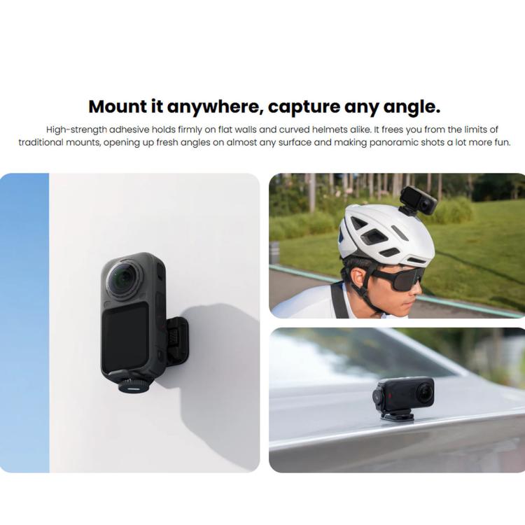 For Insta360 X Series Original Adhesive Mount Kit, Adhesive Mount Kit