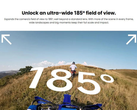 For Insta360 GO Ultra Original Ultra Wide Lens, Ultra Wide Lens