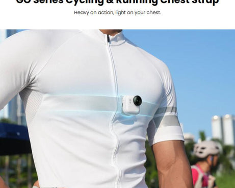 For Insta360 GO 3 / 3S / Ultra Original Cycling & Running Chest Strap, Chest Strap