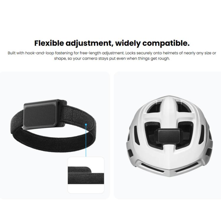 For Insta360 GO 3 / 3S / Ultra Original Road Cycling Helmet Mount, Helmet Mount