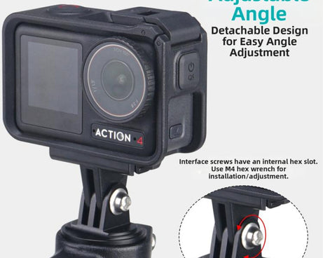 Universal Bike Camera Mount for GoPro HERO / DJI / Insta360 - Stem Cap Action Camera Holder & Cycling Computer Bracket, Style A, Style B, Kit 1