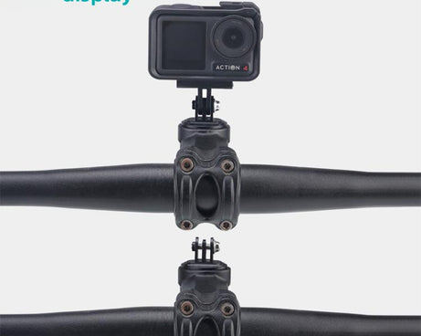 Universal Bike Camera Mount for GoPro HERO / DJI / Insta360 - Stem Cap Action Camera Holder & Cycling Computer Bracket, Style A, Style B, Kit 1