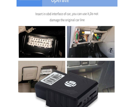 TK306 2G OBD II Realtime Car Truck Vehicle Tracking GSM GPRS GPS Tracker, Support AGPS, TK306