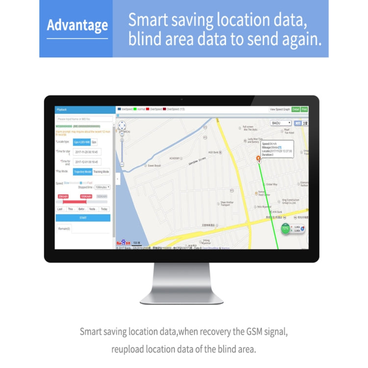 TK306 2G OBD II Realtime Car Truck Vehicle Tracking GSM GPRS GPS Tracker, Support AGPS, TK306