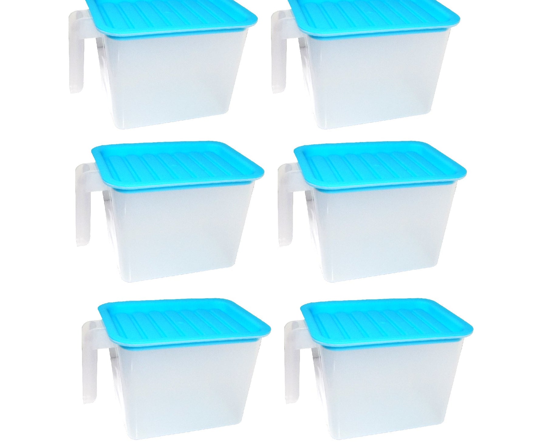 1100 ml airtight square containers for kitchen storage