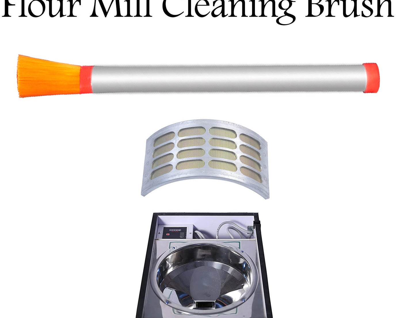 Deep cleaning brush with steel handle, perfect for dust removal