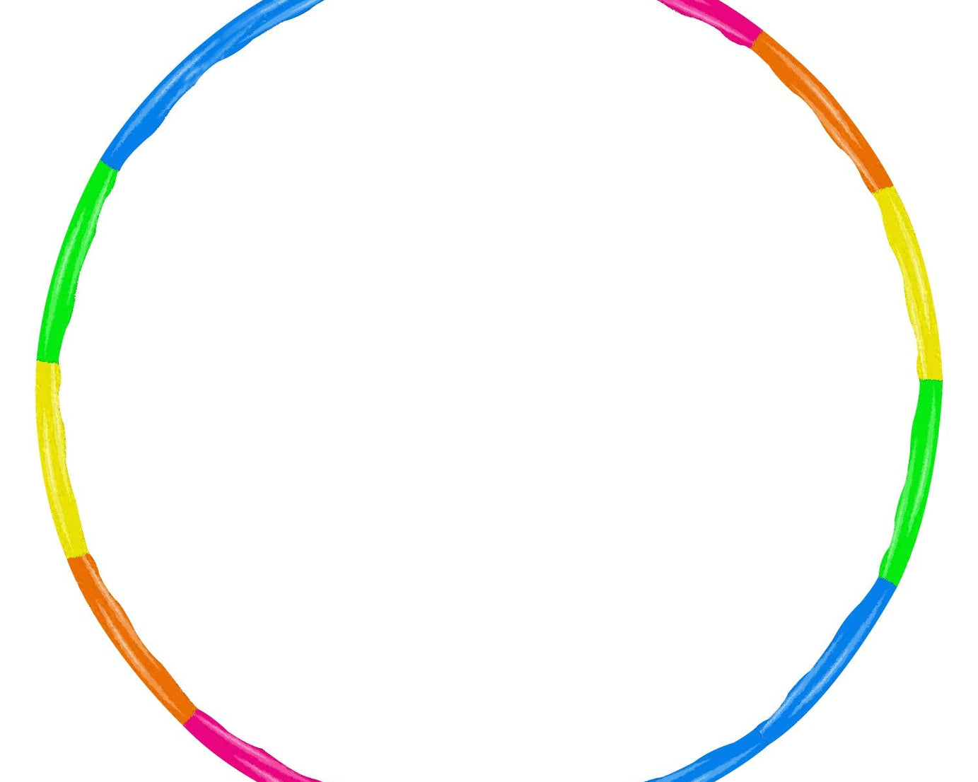 Hula hoop for fitness exercise