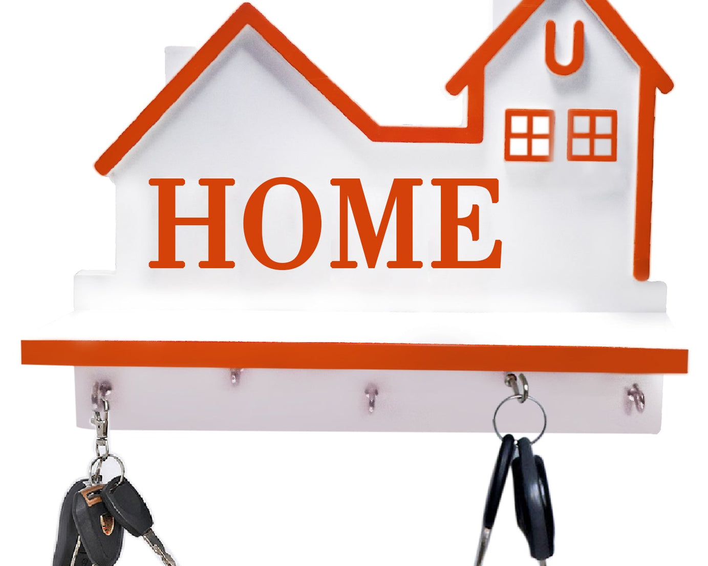 Decorative antique key rack