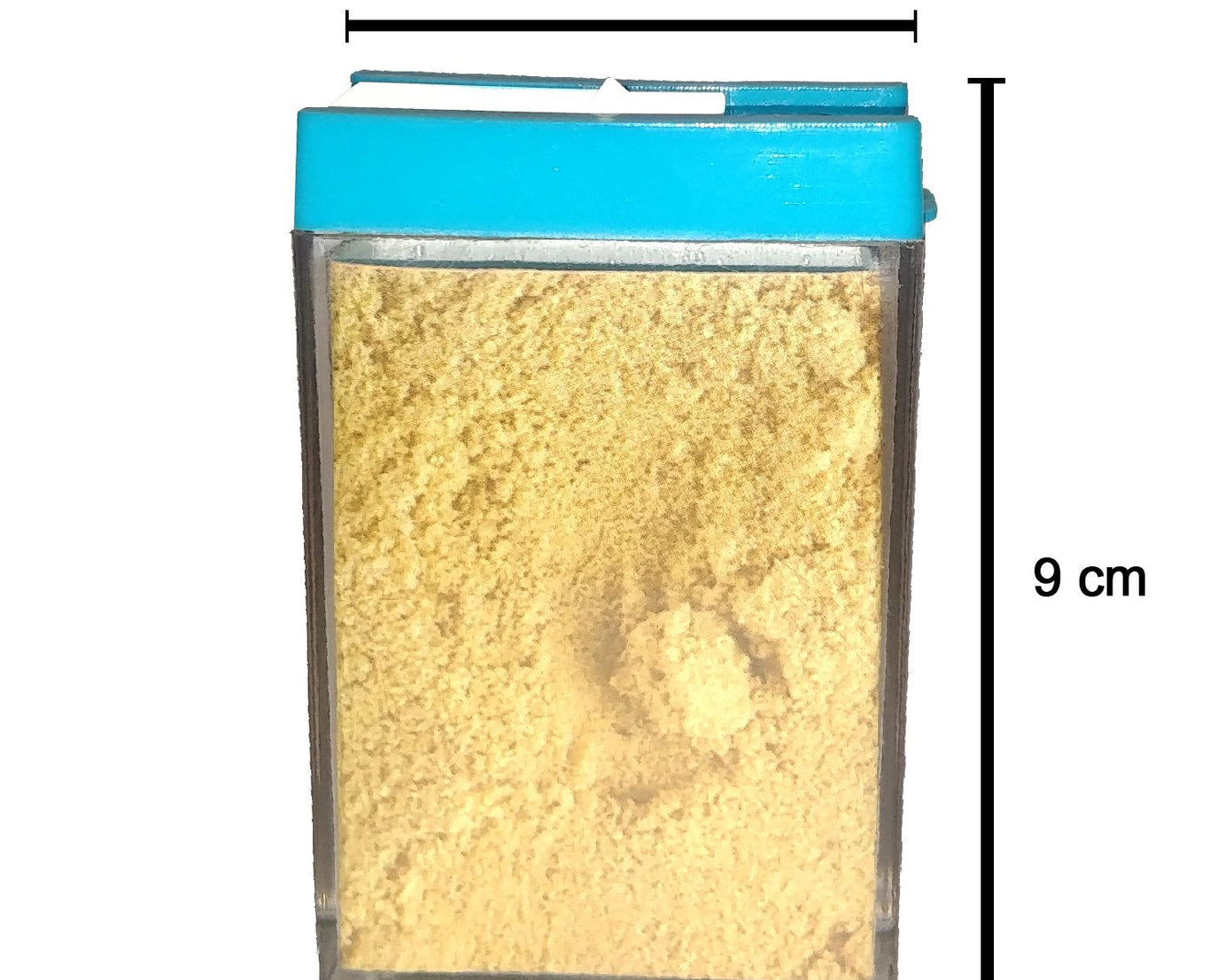 2407 Plastic Spice Jars Dispenser Masala Rack Easy Flow Storage 