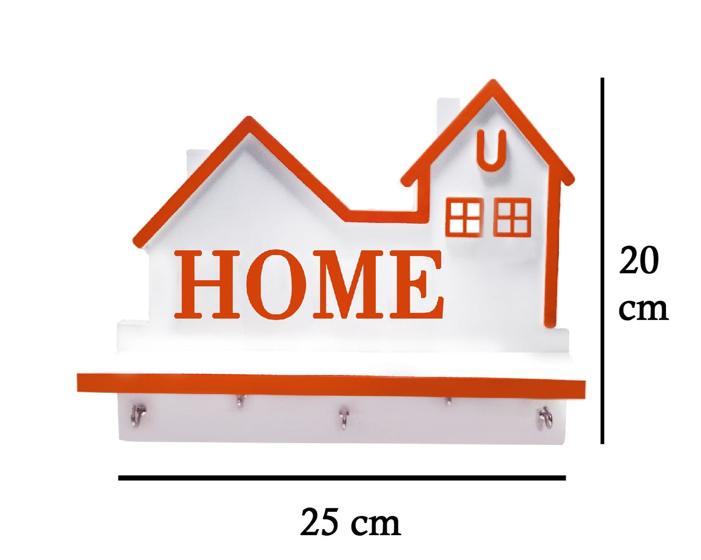 Wall-mounted antique key holder