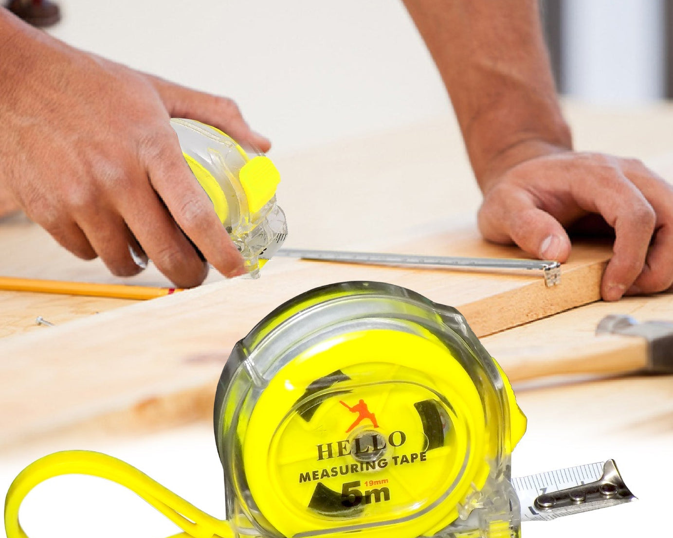 5-meter measuring tape for precise measurements