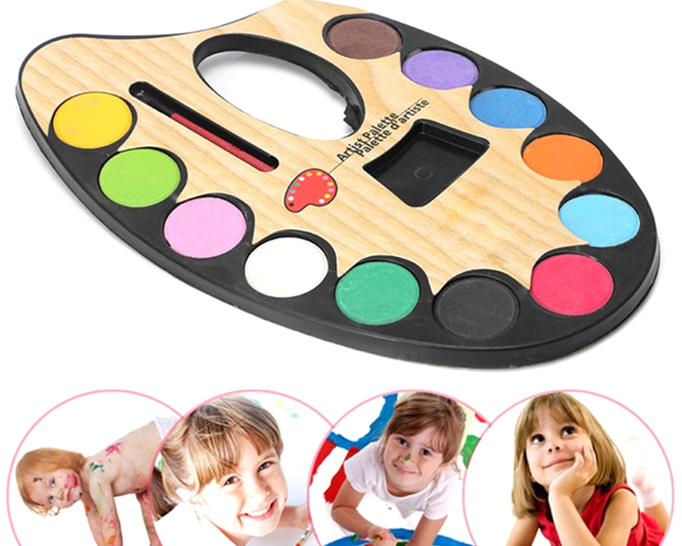 Sketching watercolor paints, non-toxic, for artistic use