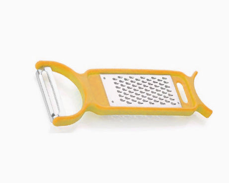 Multi-purpose vegetable peeler and slicer for kitchen use