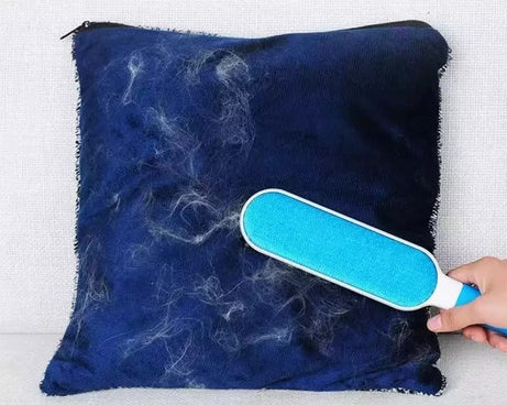 Double-sided pet fur remover for easy cleaning