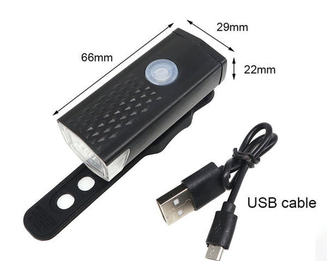 USB bike light set with high brightness