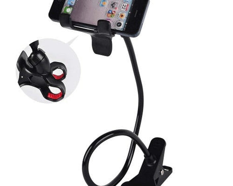 Flexible and foldable metal stand, handy and versatile.