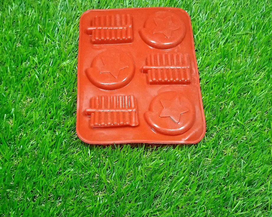 6 Cavity Silicone Mold Tray: Perfect for Chocolates, Cakes & More!