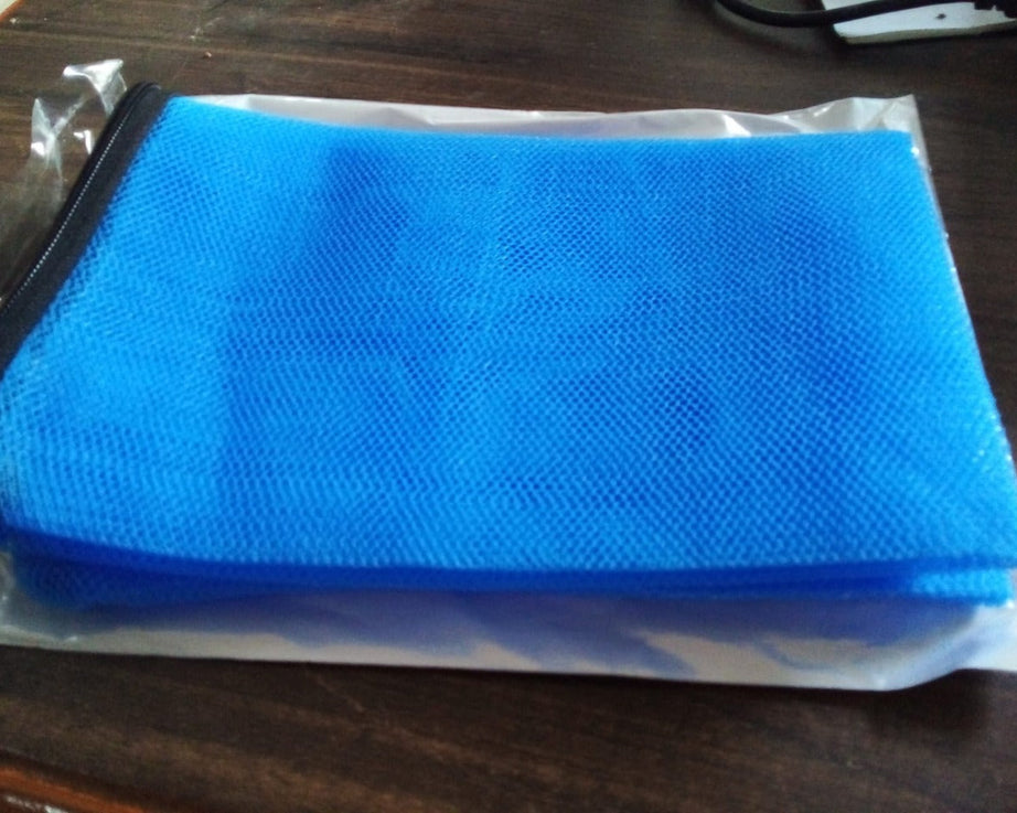 Zippered bag for fridge storage of vegetables and fruits