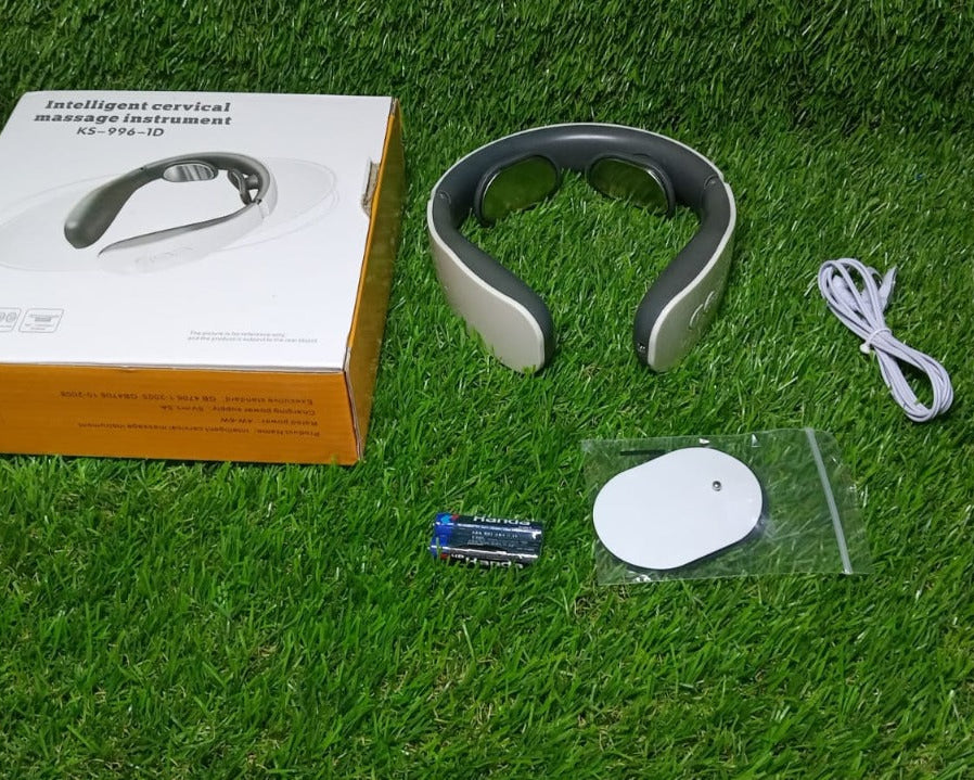 Cervical massager for deep tissue pain relief and muscle ease