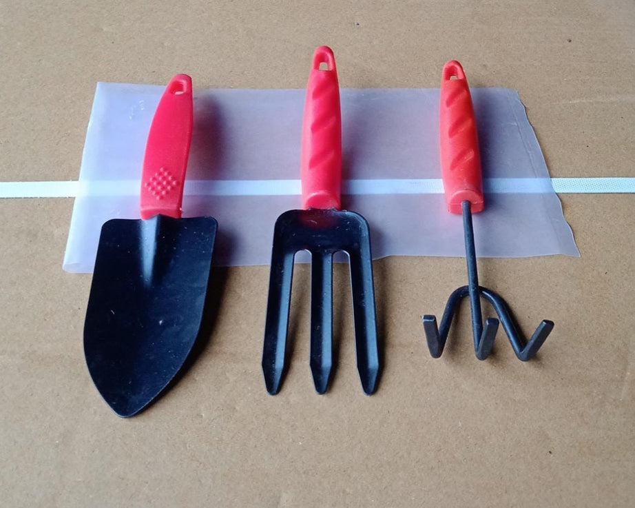3pcs Small sized Hand Cultivator, Small Trowel, Garden Fork